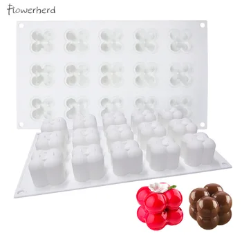 

15-hole Magic Ball Mousse Cake Silicone Mold Handmade Soap Mold French Dessert Mold Ice Cream Mold Epoxy Resin Molds