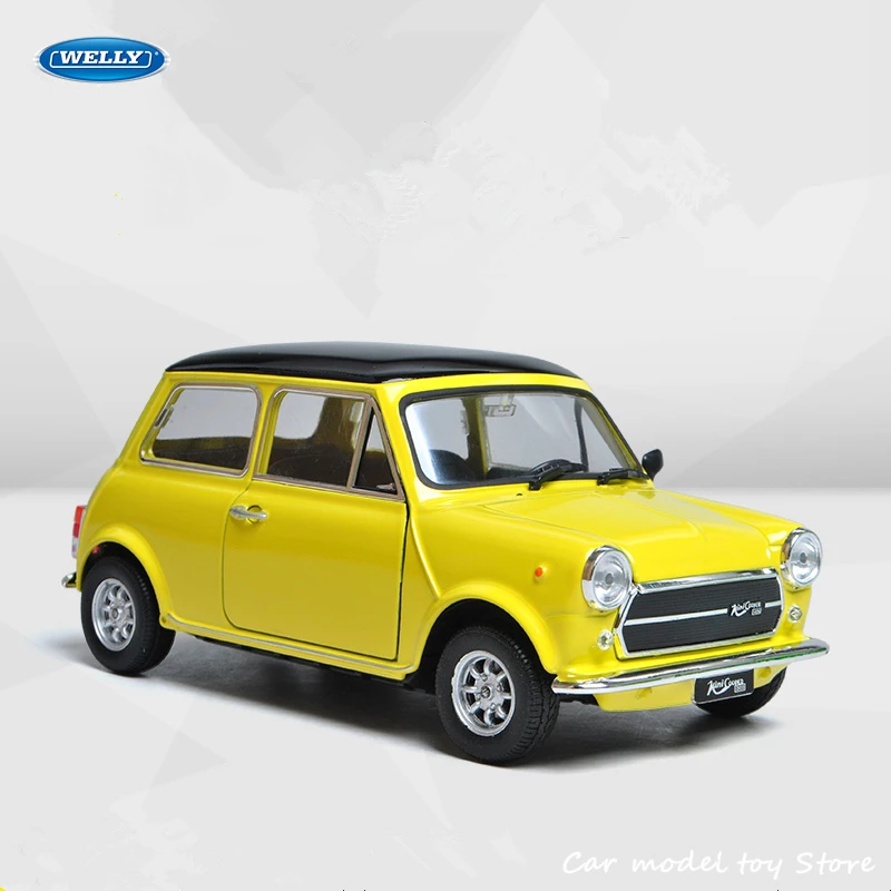 WELLY 1:24 MINI COOPER 1300 автомобиль спортивный моделирование сплава модель ремесел