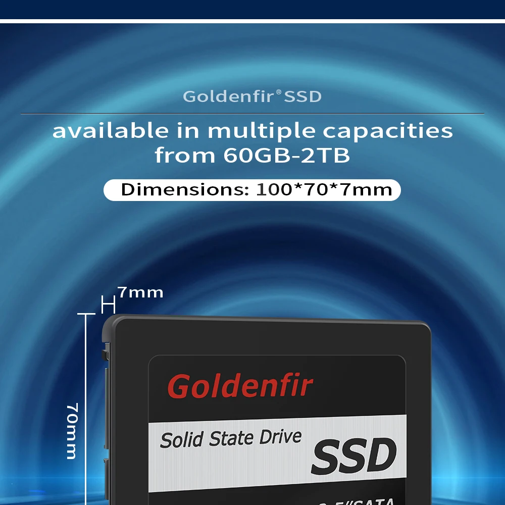 Goldenfir lowest price SSD 120GB 128GB 240GB 2.5Solid state drive480GB 960GB ssd  256GB 512GB 720GB 1TB 2TB hard drive disk