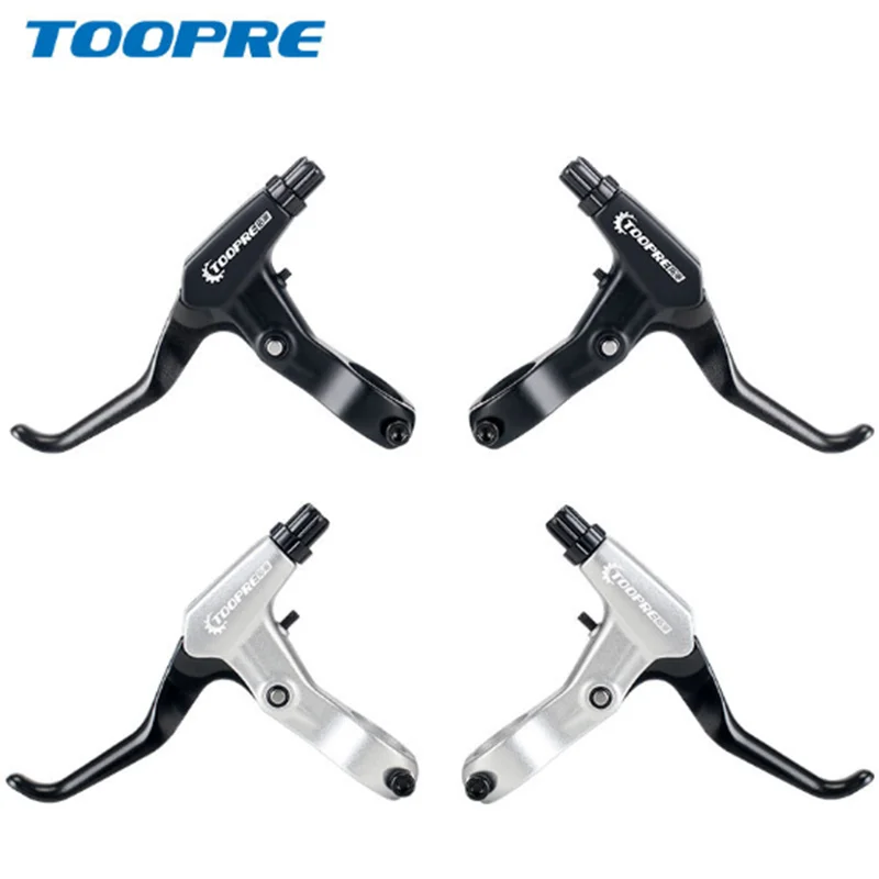 

1 Pair Bicycle Brake lever 3-finger Mountain Bike Brake Levers ultra-light aluminum alloy Bike Bicycle V-Brake bike accessories