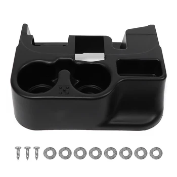 

Center Console Cup Holder Drinks Stand Support,Storage Box Cup Holder Fit for 1500 2500 3500 03-12