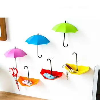 

3D Decor Hanger Hook Kawaii Removable Wall Sticker Home Ornament Modern Fashion Creative Office Self Adhesive