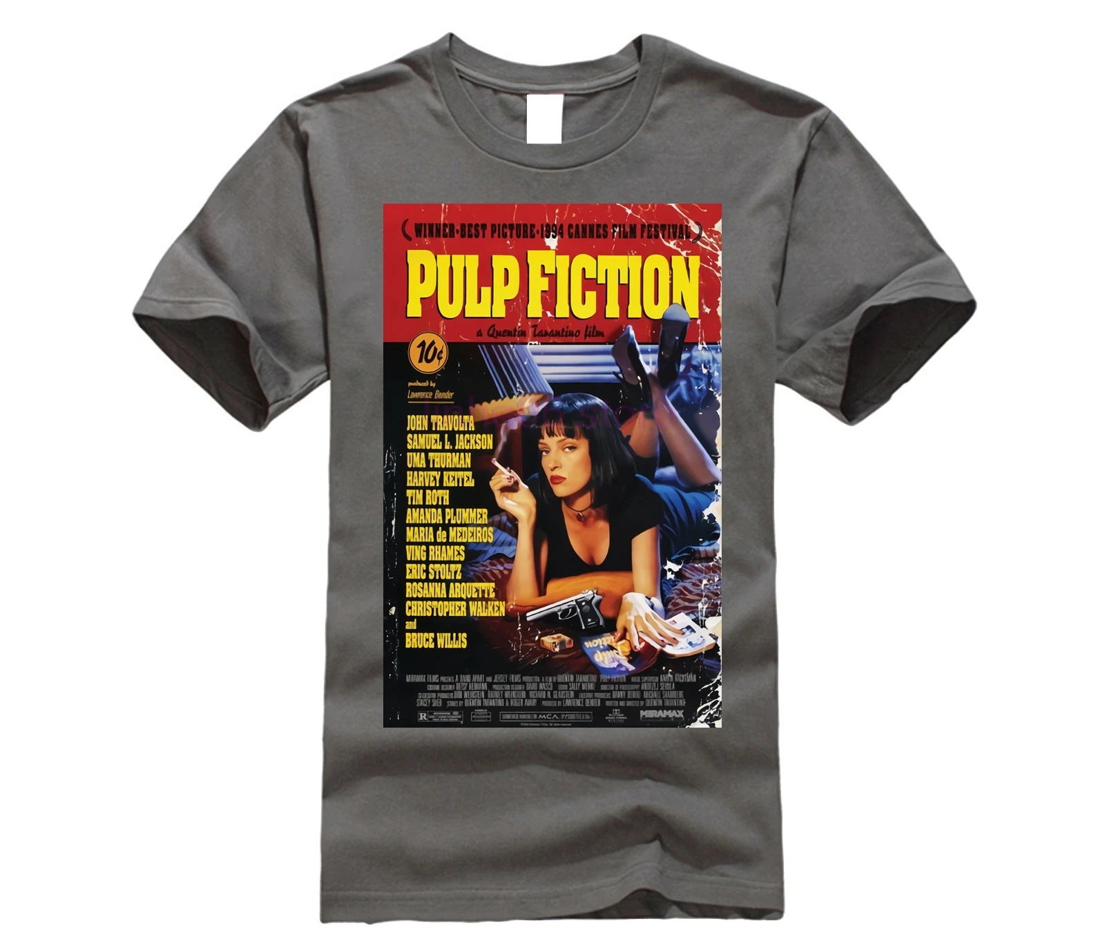 Kedatangan Baru Pulp Fiction T Shirt 