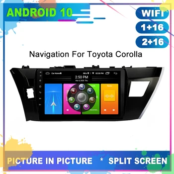 

Super Slim OTOJETA Android 10.0 Car Autoradio for Toyota Corolla 2015 2016 Radio GPS Navigation USB Wifi HD Multimedia Player