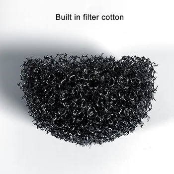 

Electronic Film Remover Circulation Practical Plastic Clean Up Mini Pump Filter For Aquarium Surface Oil Fish Tank Black