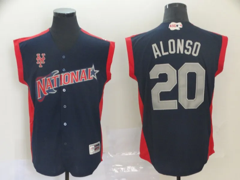 Нью-Йорк Все сшитые мужские плеер Pete Alonso 20 Jacob deGrom 48 Noah Syndergaard 34 tebow 15 майки полярный медведь - Цвет: AS photo