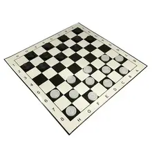 1 Набор Ckeckers пластиковые прочные складные шашки шахматы для детей детские игры