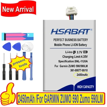 

Top Brand 100% New 2450mAh 361-00077-00 361-00077-10 Battery for GARMIN ZUMO 590 Zumo 590LM PA-G018 Motorcycle Navigator gfit