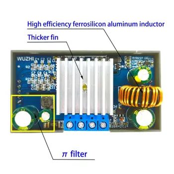 

ZK-4KX DC-DC Boost Converter Module CC CV 0.5-30V 4A Voltage Regulator G6DD