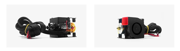 ZONESTAR 12V 3D-принтеры обновления Комплект один/два три экструдер 2 в 1 из 3-в-1 смешанный Цвет HOTEND штранг-прессования подачи печатающей головки