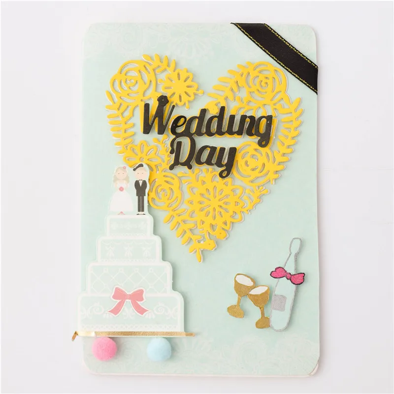  InLoveArts Wedding Invitation Metal Cutting Dies for Scrapbooking New Dies for 2019 Die Cut Stitch  - 4.00043E+12