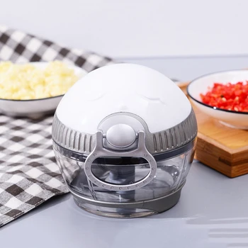 

Magic Mini Manual Fruit Vegetable Chopper Hand Pull Food Cutter Grinder Garlic Ginger Pepper Shredder Tool