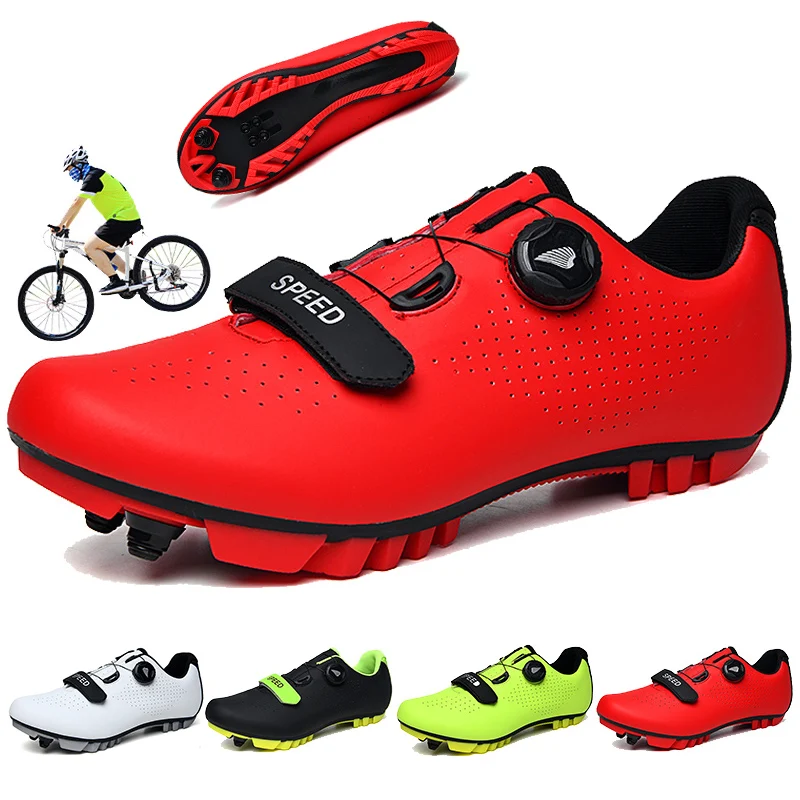 Road Cycling Shoes Carbon Men Outdoor Mountain Bicycle Shoes Self