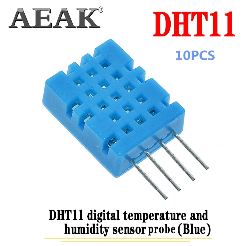 Free Shipping 10PCS DHT11 Digital Temperature and Humidity Sensor AEAK | Электронные компоненты и принадлежности