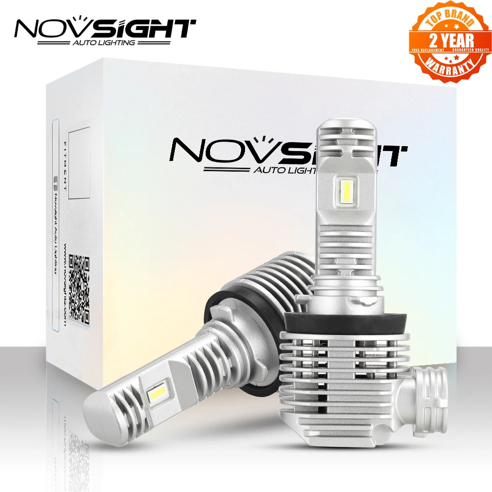 

NOVSIGHT Mini 1:1 h7 LED H4 lamps for car Headlight Bulb led H8 H11 fog light HB3 9005 HB4 9006 6000K luces led para auto 12V