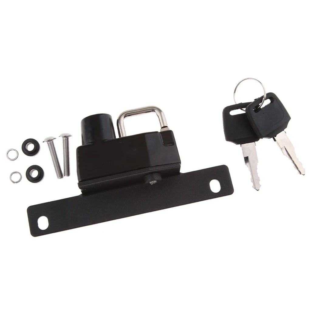 Motorcycle Motorbike Right Side Helmet Lock with Two Keys Set for BMW R Nine T 2014-2016