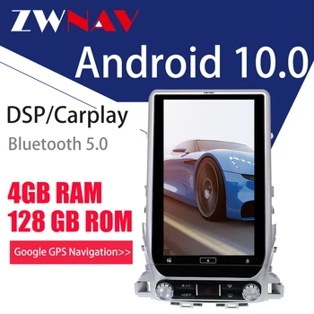 

Android 10 PX6 128G Tesla Style Car GPS Navigation Carplay For TOYOTA LAND CRUISER LC200 2016+ Stereo Multimedia Player Radio