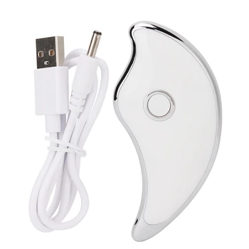 

Electric Face Neck Massager Micro Current Vibration Ion Massage Device Scraping Board Skin Care Tool