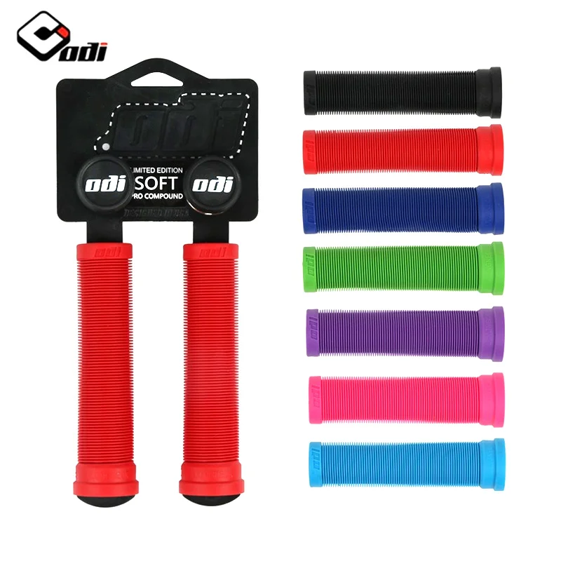 

ODI Bicycle Handlebar Grips Silica Gel Handlebar Grip Non-slip Shock-absorbing Handlebar Cover Downhill Folding Bike Bike Grip