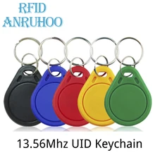 5/10PCS RIFD Smart Chip Card Copy 13.56Mhz Clone Tag ISO14443 1K S50 Key Fob 0 Sector Rewritable Badge IC-UID NFC Token