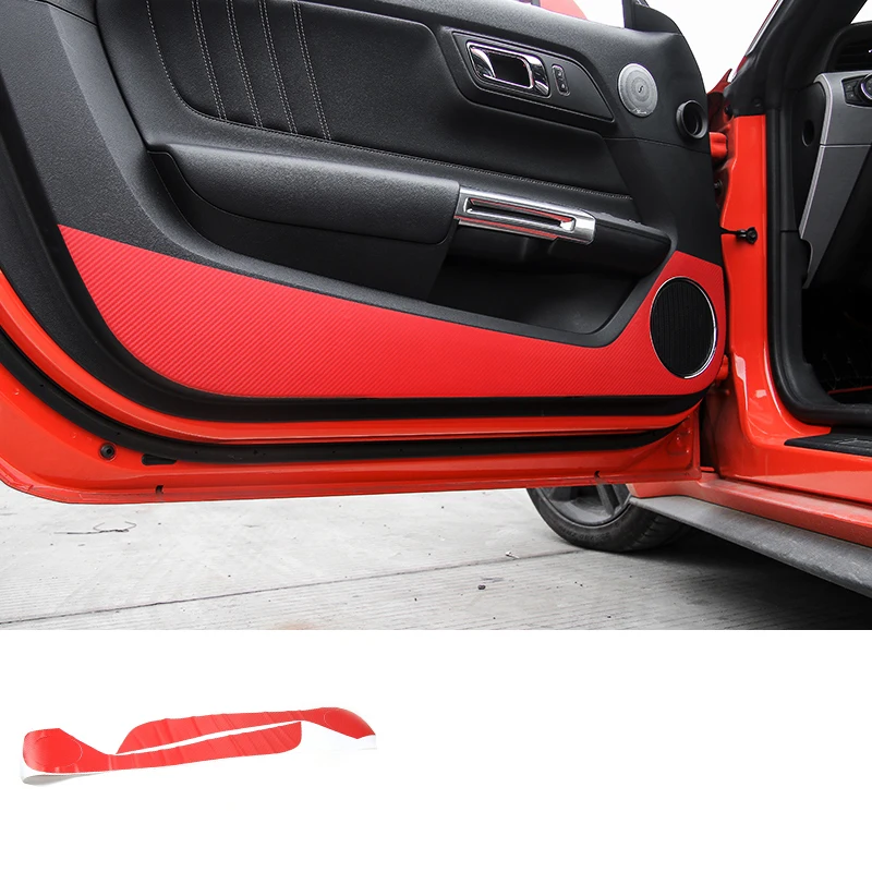 Car Styling Car Door Anti-kick PVC Anti-dirty Sticker for Ford Mustang 2015 