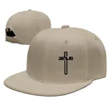 Повседневная мужская и женская кепка-Снэпбэк с крестиком в виде христианского Иисуса