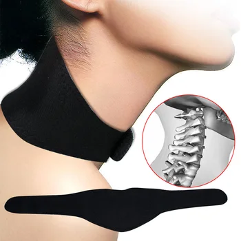 

1 Pcs Carejoy Tourmaline Magnetic Therapy Neck Massager Cervical Vertebra Protection Spontaneous Heating Belt Body Massager