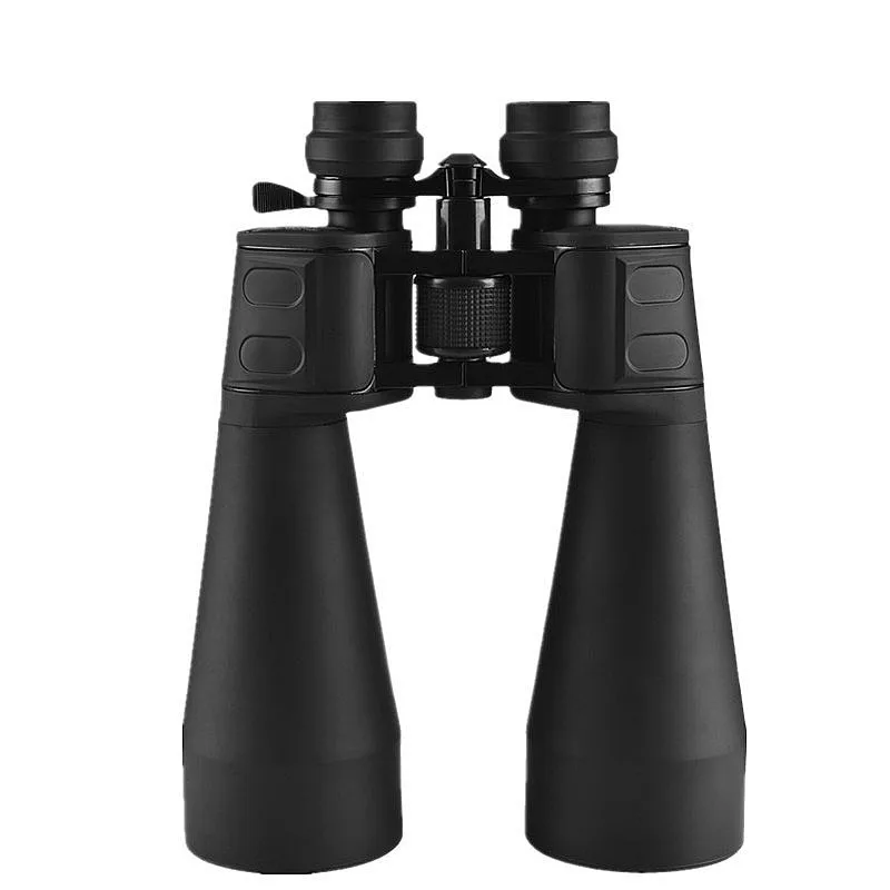 Профессиональный охотничий бинокль 20-180X100 зум HD телескоп ночного видения мощный Военный бинокль для наружного наблюдения за птицами - Цвет: Черный