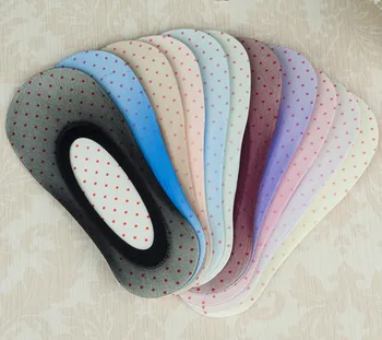 

USUS-B9 Women silk socks shallow mouth stealth candy color socks