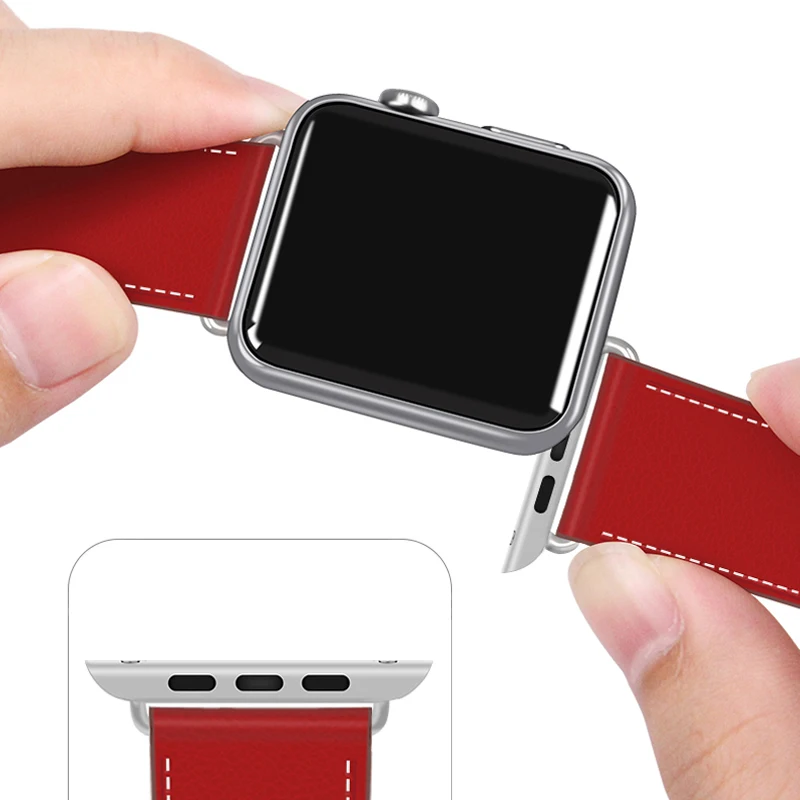 Соединитель для часов apple watch ремешок 42 мм 38 44 40 металлический Соединительный