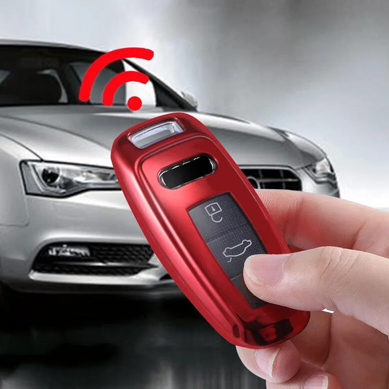 Custodia-a-distanza-per-auto-Smart-Key-Cover-Fob-Shell-per-Audi-A1-A3-A4-A5.jpg Cover per chiave/telecomando per Audi A1 A3 A4 A5 A6 A7 A8 Quattro Q3 Q5 Q7 2015 2009 2010 2011 2012 2013 2014 - Custodia a distanza per auto Smart Key Cover Fob Shell per Audi A1 A3 A4 A5