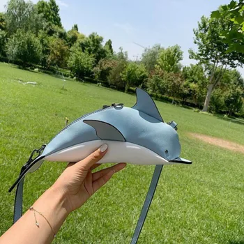 

Women Bag Woman Bag Cute Dolphin Shape Leather Shoulder Bags Woman Bag Cute Dolphin Shape Leather Shoulder Bags Woman's