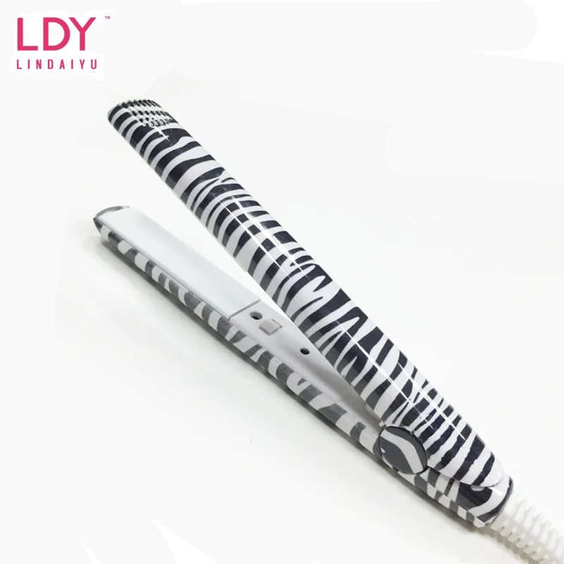 

Portable Mini Electric Hair Straightener Professional Ceramic Crimping Curling Goffering Flat Iron For Hair Newest Hair Curler