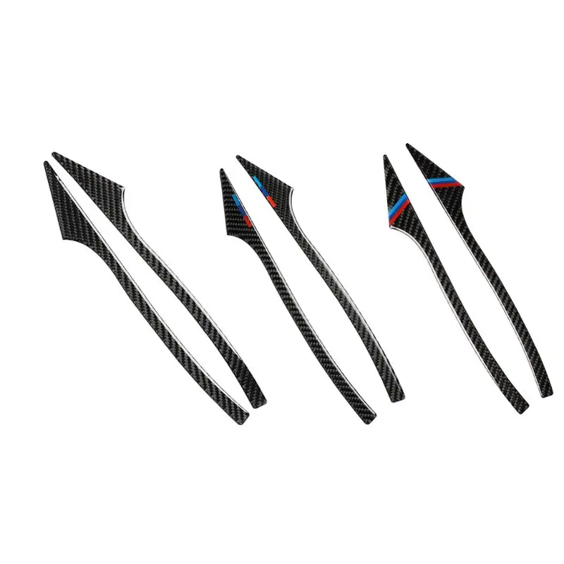 

Carbon Fiber Rearview Mirror Anti-Rub Strips Sticker for BMW E60 F10 F07 F01