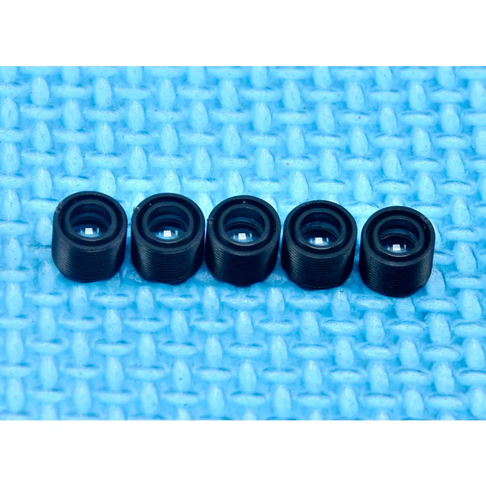Laser module 7mm 200nm-1100nm Diode Blue Red IR Plastic Collimating Lense Dot Focus Optics Lens M9 P0.5 Thread