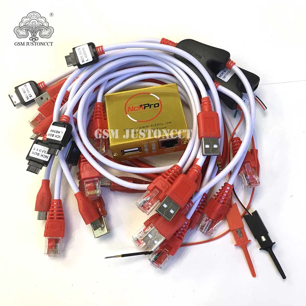 nck pro box + 15 cable - gsm justoncct