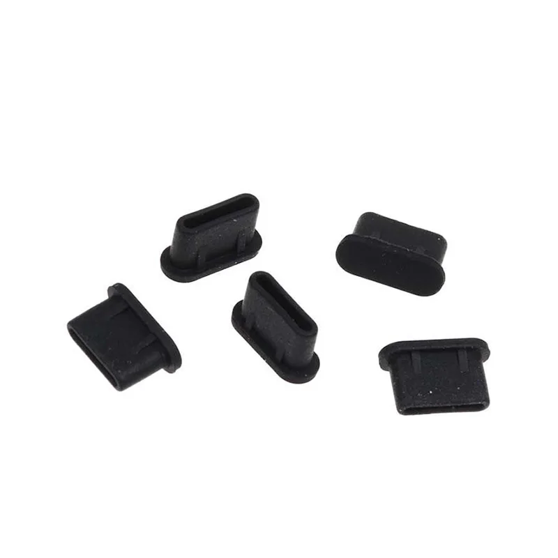 

5 pcs dustproof cap connector charger plug type C Dust port for mobile phone