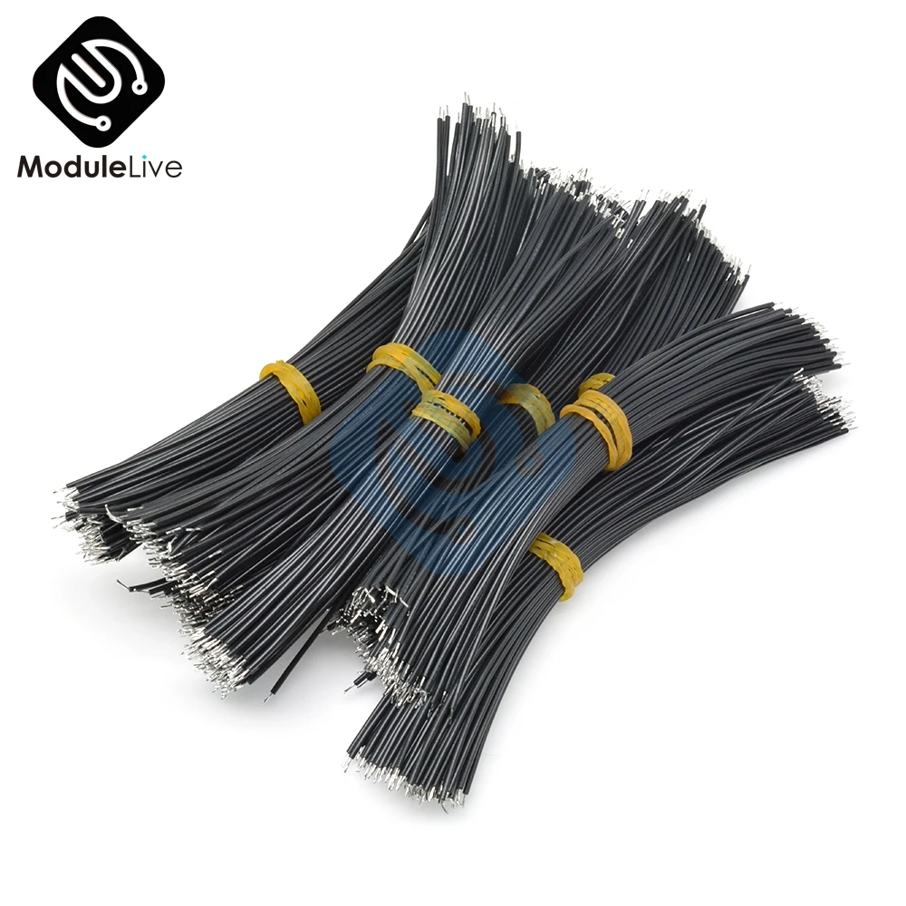 100 шт 15 см UL1007 провода 24AWG 1,4 мм Электрический ПВХ кабель UL Сертификация многофункциональные инструменты 15 см - Цвет: Черный