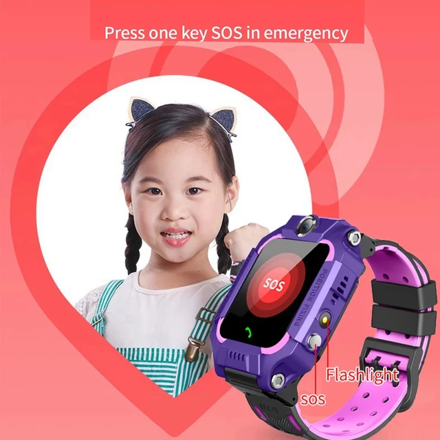 Q12 children's smart watch SOS mobile watch children's watch toy photo with SIM card waterproof IP67 children's gift IOS Android 4
