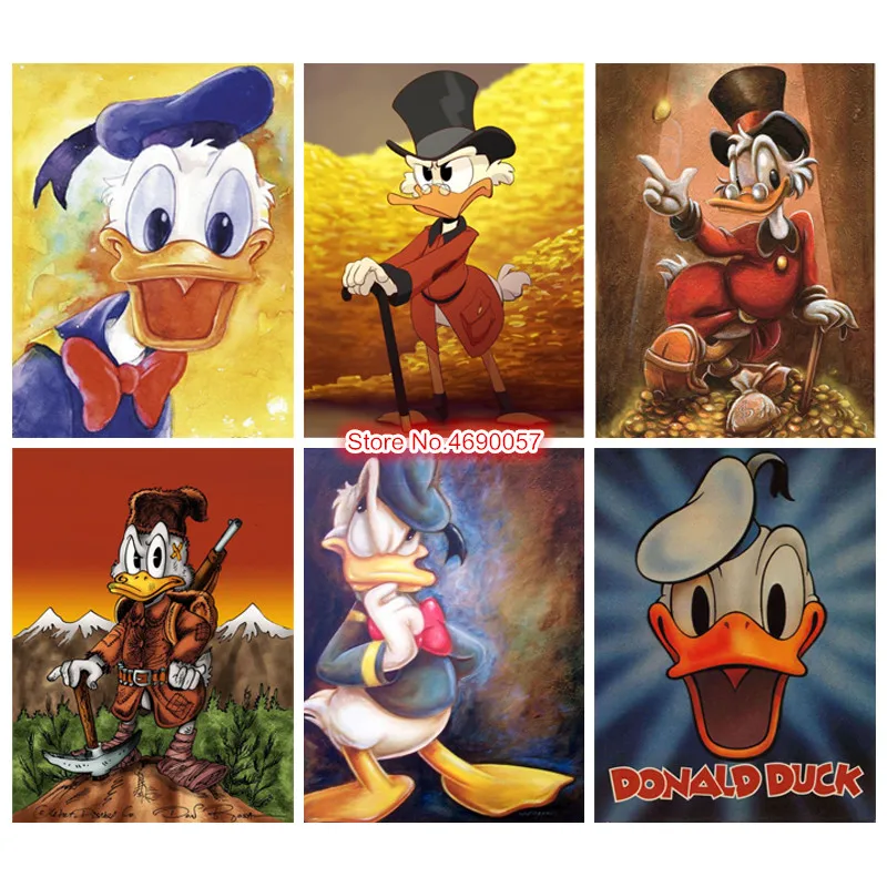 

Full Square/Round Drill 5D DIY Diamond Painting Donald Duck 3D Embroidery Cross Stitch Rhinestone Mosaic Home Decor