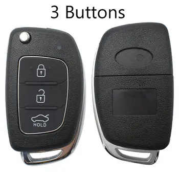 

Remote Car key case Shell For Hyundai Santa Fe Tucson Creta i20 i40 ix35 ix45 Cover Useful New