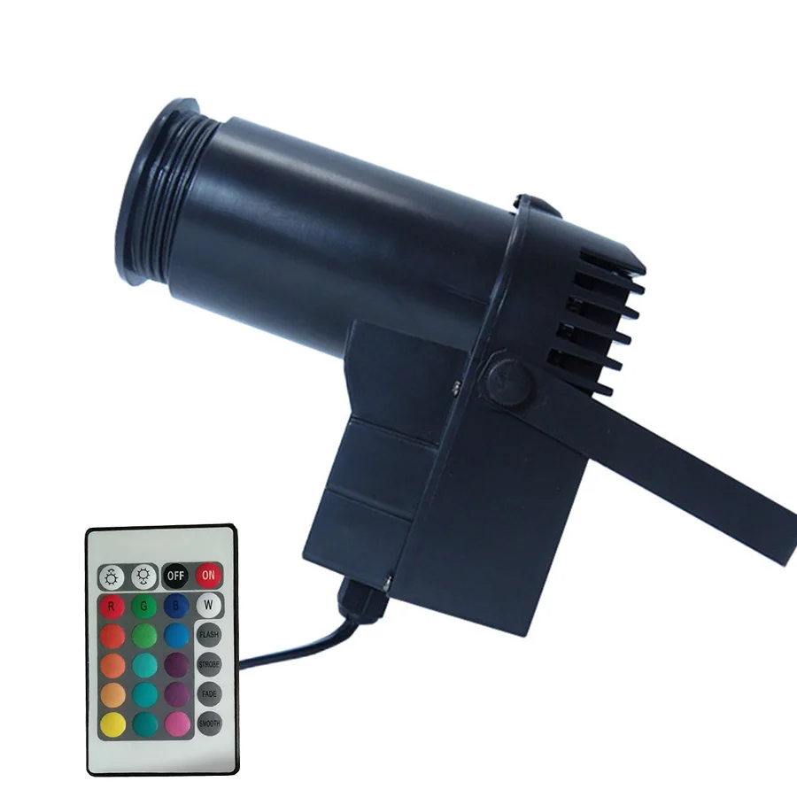 Пульт дистанционного управления Thrisdar 10 Вт RGB LED Pinspot Точечный светильник луч