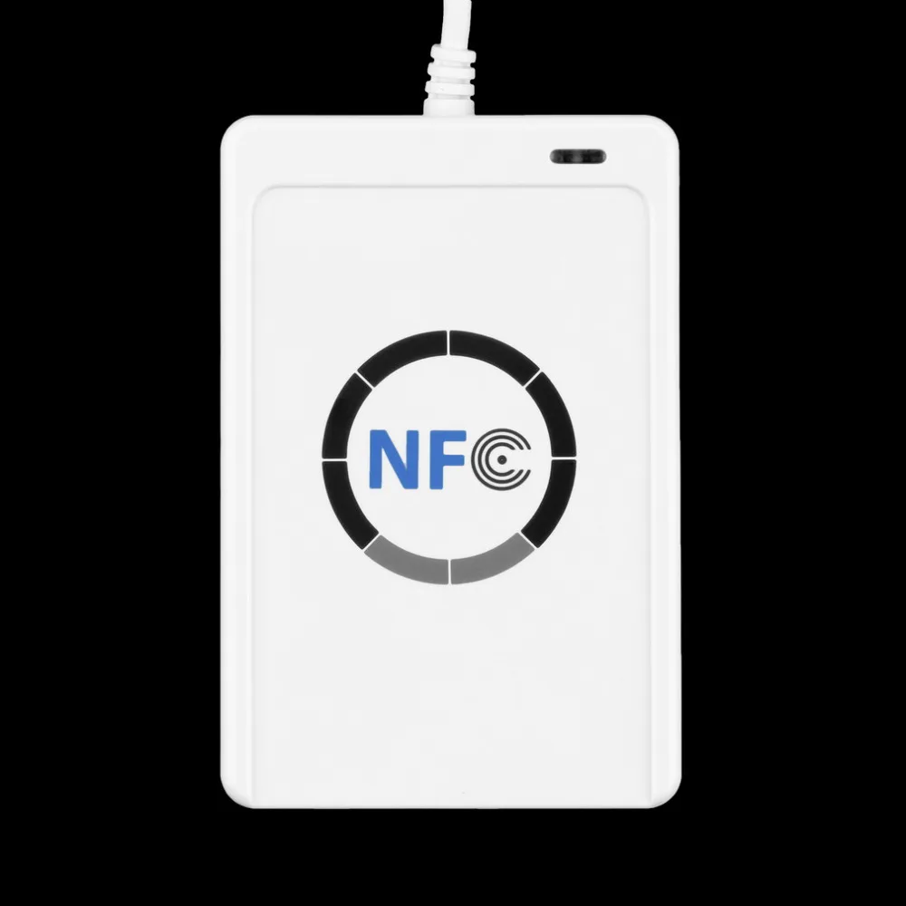 NFC RFID считыватель смарт-карт писатель USB для всех 4 типов NFC(ISO/IEC18092) тегов+ 5 шт. M1 карты Горячие по всему миру
