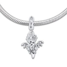 Подходит для Pandora шармы браслеты стерлингового серебра 925 пробы-ювелирные изделия вы волшебный Дракон Висячие бусины