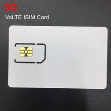 OYEITIMES Горячая новинка VoLTE ISIM карта 5G пустая мини нано микро записываемая программируемая ISIM карта для оператора Milenage алгоритм