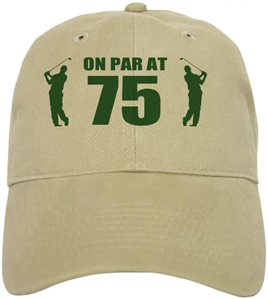 Бейсболка для игры в гольф на 75-й день рождения