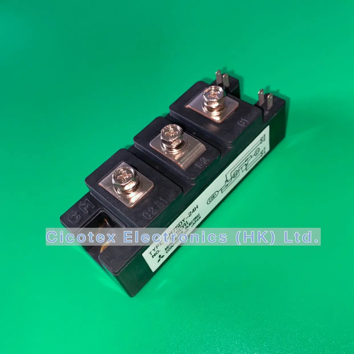 Módulo Igbt Mod 1200v 75a 600w Cm75dy24h Cm75 Dy-24h Cm75dy-24h cm 75dy-24h