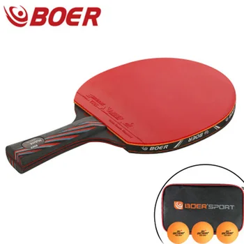 

Paddle Table Tennis Racket Set Protective films Ping Pong Balls Useful