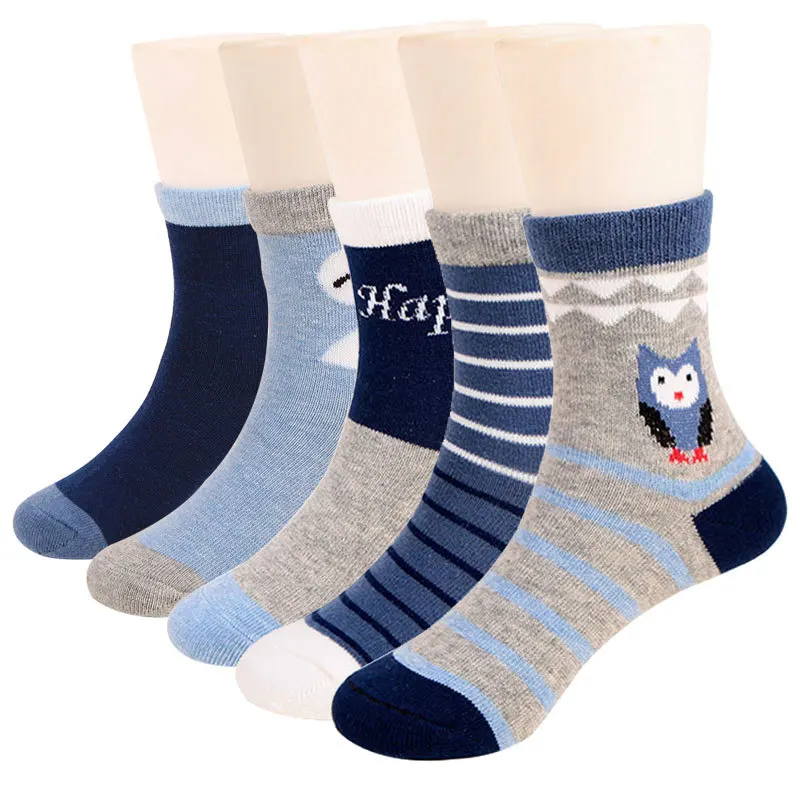 CHILDREN'S Socks Spring And Summer Cotton Baby Children Students' Socks Cartoon Casual Socks Tube Children's Socks
