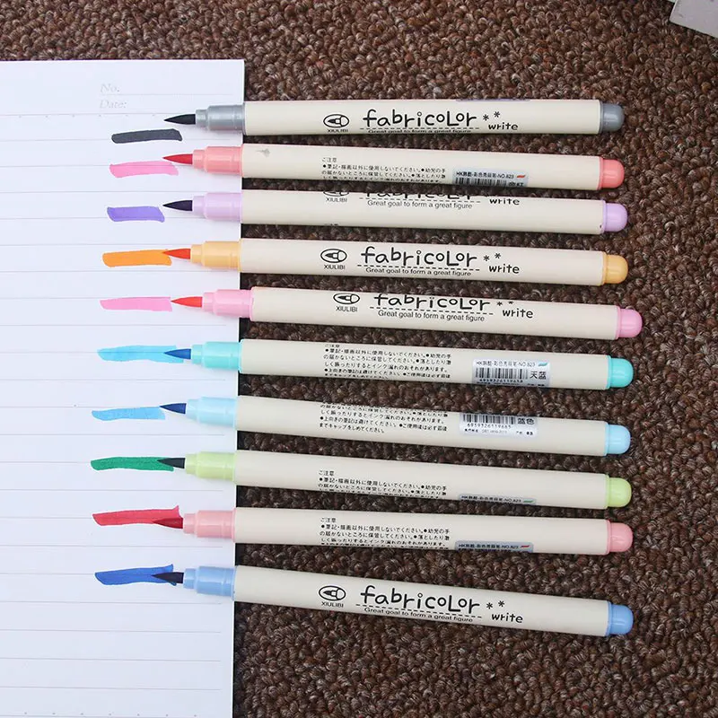 

Art Supplies Sketch Soft Markers Pen Fine Tip Drawing Supplies Coloring Books Calligraphy Lettering Fineline Painting Brush Pen
